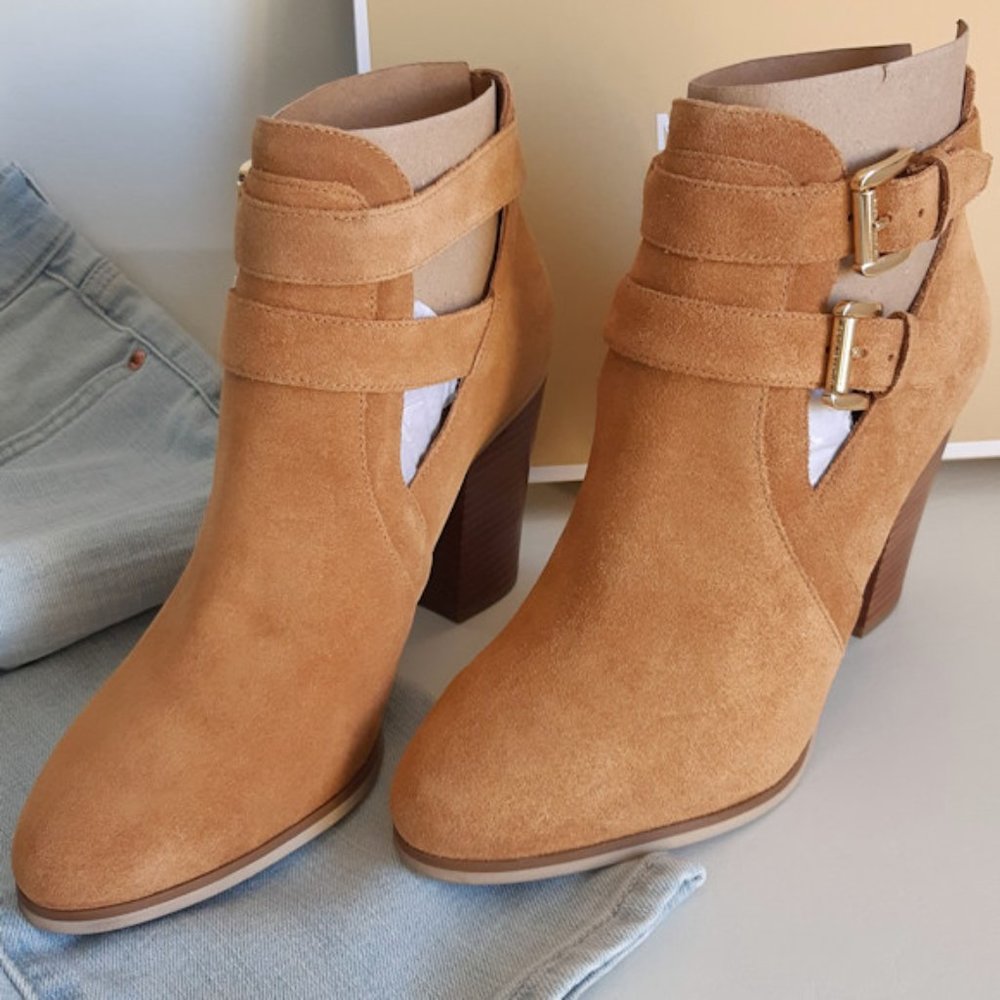 MICHAEL KORS Walden Suede Bootie - Picture 2 of 10